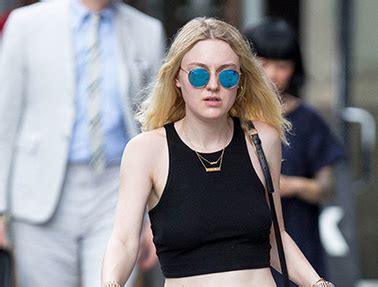 A passion for fashion certainly seems to run in the Fanning family. . Dakota fanning nipples